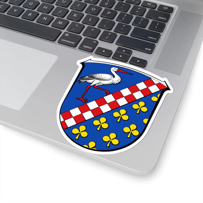 Wappen Eppertshausen (Germany) (Coat of Arms) STICKER Vinyl Kiss-Cut Decal - The Sticker Space
