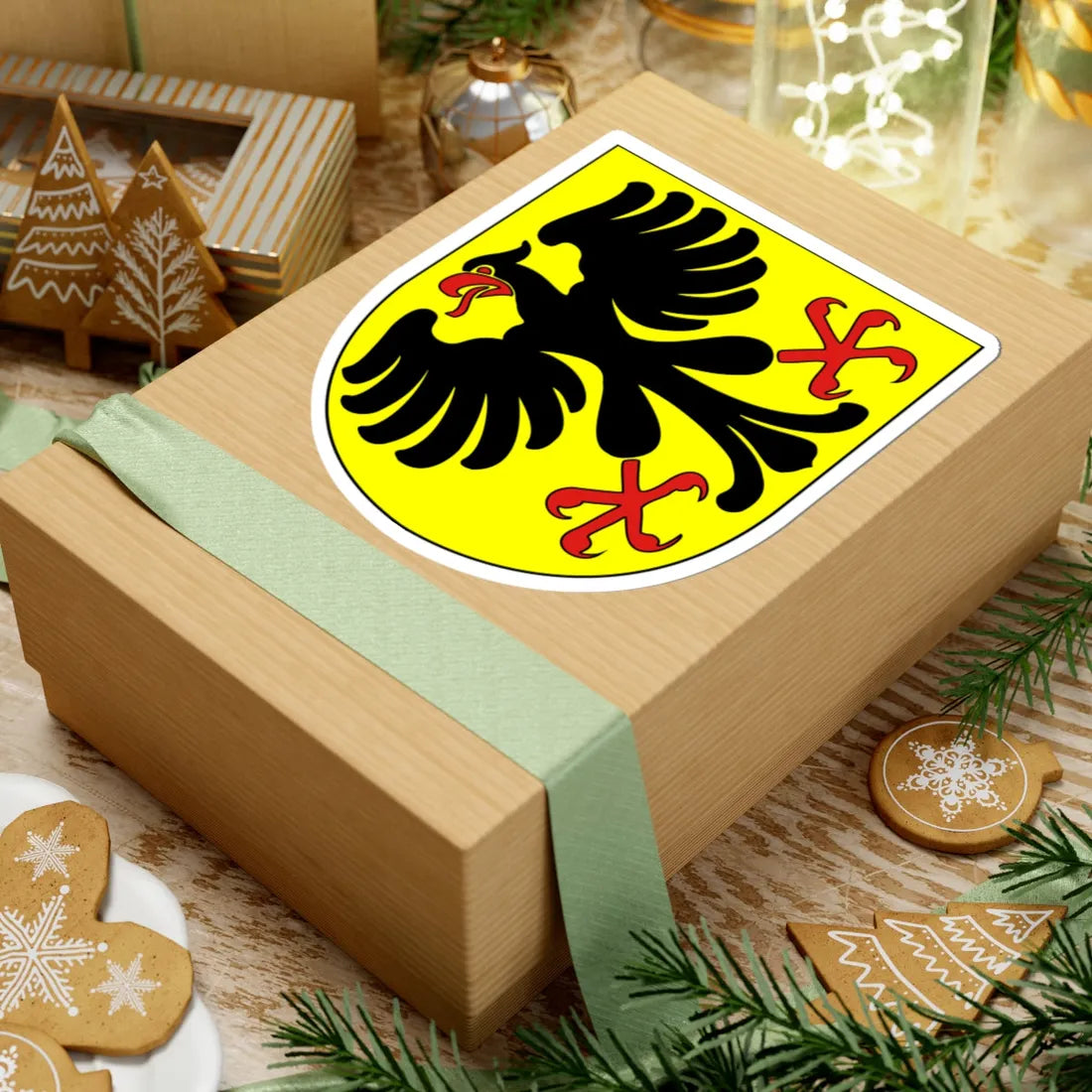 Wappen Eptingen (Switzerland) (Coat of Arms) STICKER Vinyl Kiss-Cut Decal - The Sticker Space