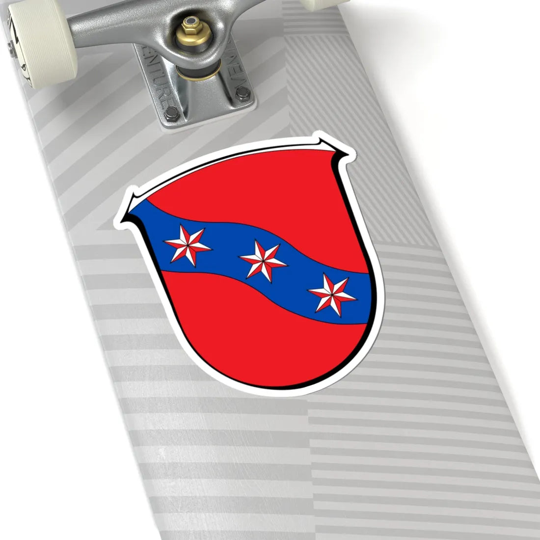 Wappen Erbach Odenwald (Germany) (Coat of Arms) STICKER Vinyl Kiss-Cut Decal - The Sticker Space