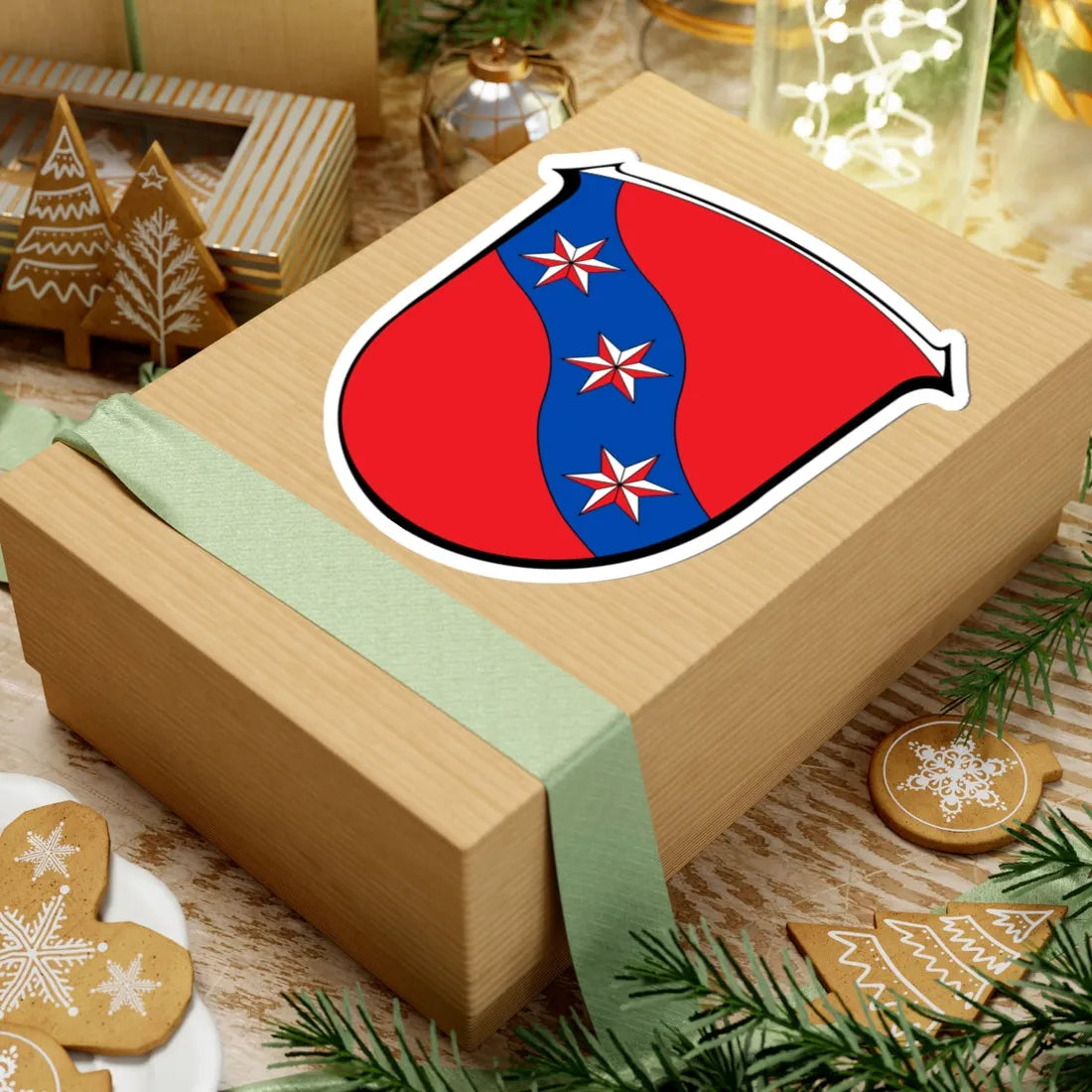 Wappen Erbach Odenwald (Germany) (Coat of Arms) STICKER Vinyl Kiss-Cut Decal - The Sticker Space