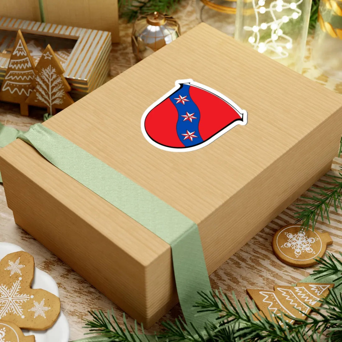 Wappen Erbach Odenwald (Germany) (Coat of Arms) STICKER Vinyl Kiss-Cut Decal - The Sticker Space