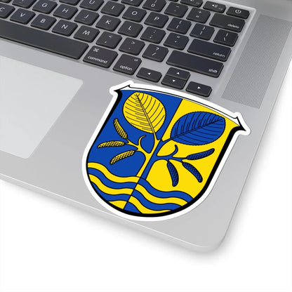 Wappen Erlensee (Germany) (Coat of Arms) STICKER Vinyl Kiss-Cut Decal - The Sticker Space