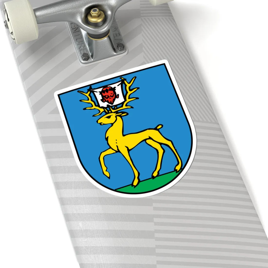 Wappen Erstfeld (Switzerland) (Coat of Arms) STICKER Vinyl Kiss-Cut Decal - The Sticker Space