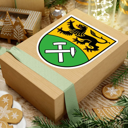 Wappen Erzgebirgskreis (Germany) (Coat of Arms) STICKER Vinyl Kiss-Cut Decal - The Sticker Space