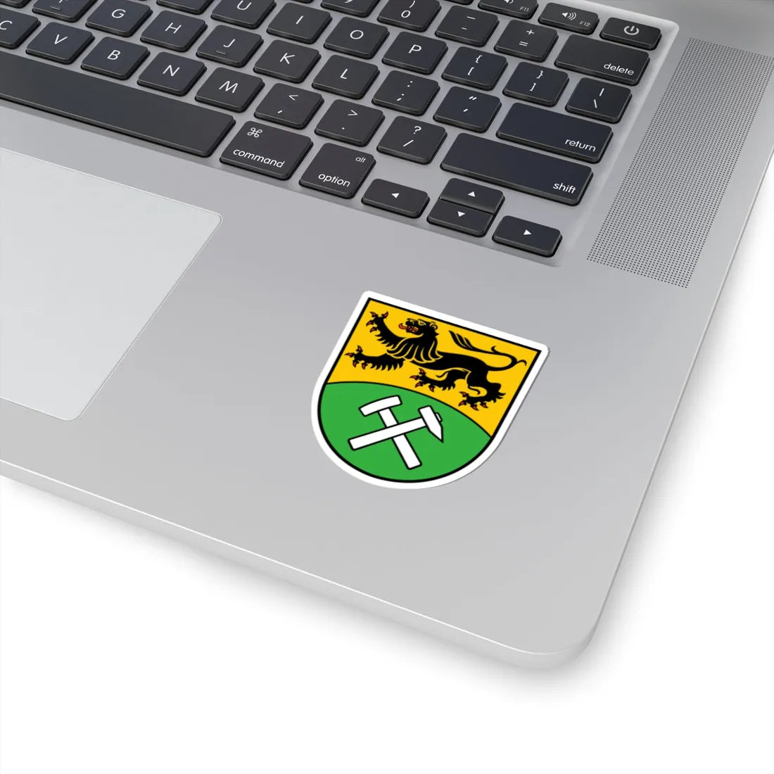 Wappen Erzgebirgskreis (Germany) (Coat of Arms) STICKER Vinyl Kiss-Cut Decal - The Sticker Space