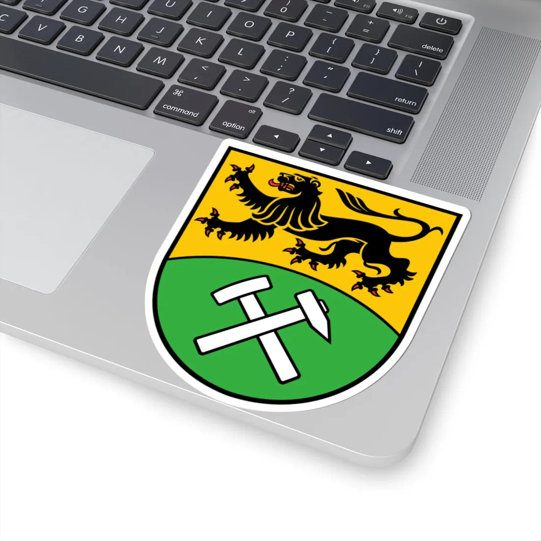 Wappen Erzgebirgskreis (Germany) (Coat of Arms) STICKER Vinyl Kiss-Cut Decal - The Sticker Space