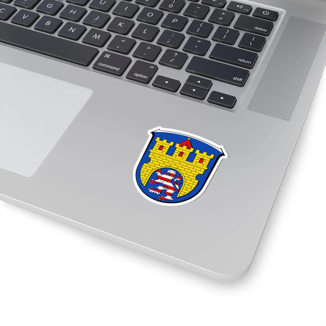 Wappen Erzhausen (Germany) (Coat of Arms) STICKER Vinyl Kiss-Cut Decal - The Sticker Space
