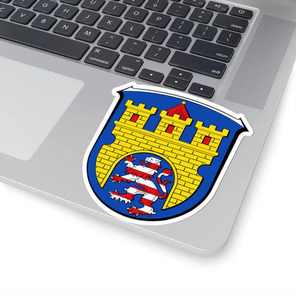Wappen Erzhausen (Germany) (Coat of Arms) STICKER Vinyl Kiss-Cut Decal - The Sticker Space