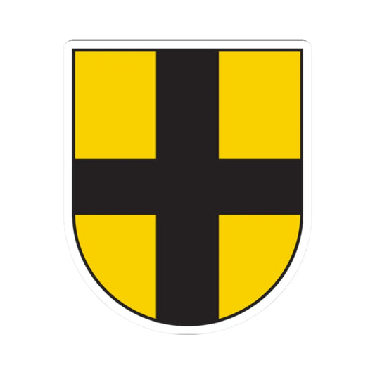 Wappen Eschikofen (Switzerland) (Coat of Arms) STICKER Vinyl Kiss-Cut Decal 2 Inch White - The Sticker Space