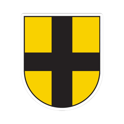 Wappen Eschikofen (Switzerland) (Coat of Arms) STICKER Vinyl Kiss-Cut Decal 3 Inch White - The Sticker Space