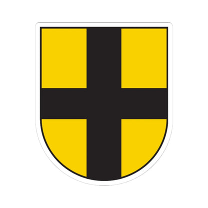 Wappen Eschikofen (Switzerland) (Coat of Arms) STICKER Vinyl Kiss-Cut Decal 4 Inch White - The Sticker Space