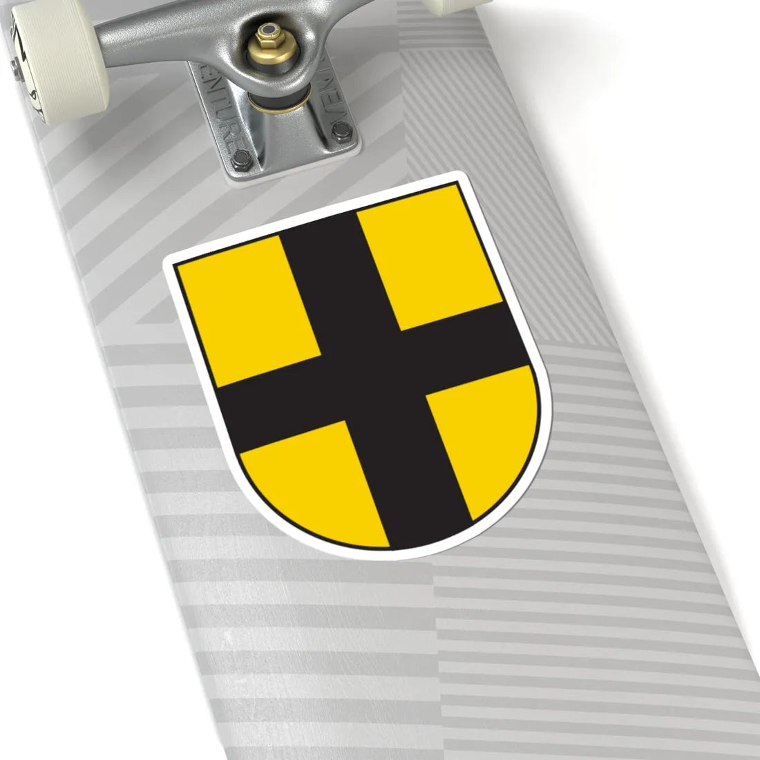 Wappen Eschikofen (Switzerland) (Coat of Arms) STICKER Vinyl Kiss-Cut Decal - The Sticker Space