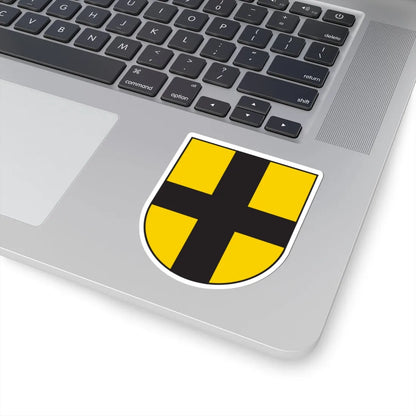 Wappen Eschikofen (Switzerland) (Coat of Arms) STICKER Vinyl Kiss-Cut Decal - The Sticker Space