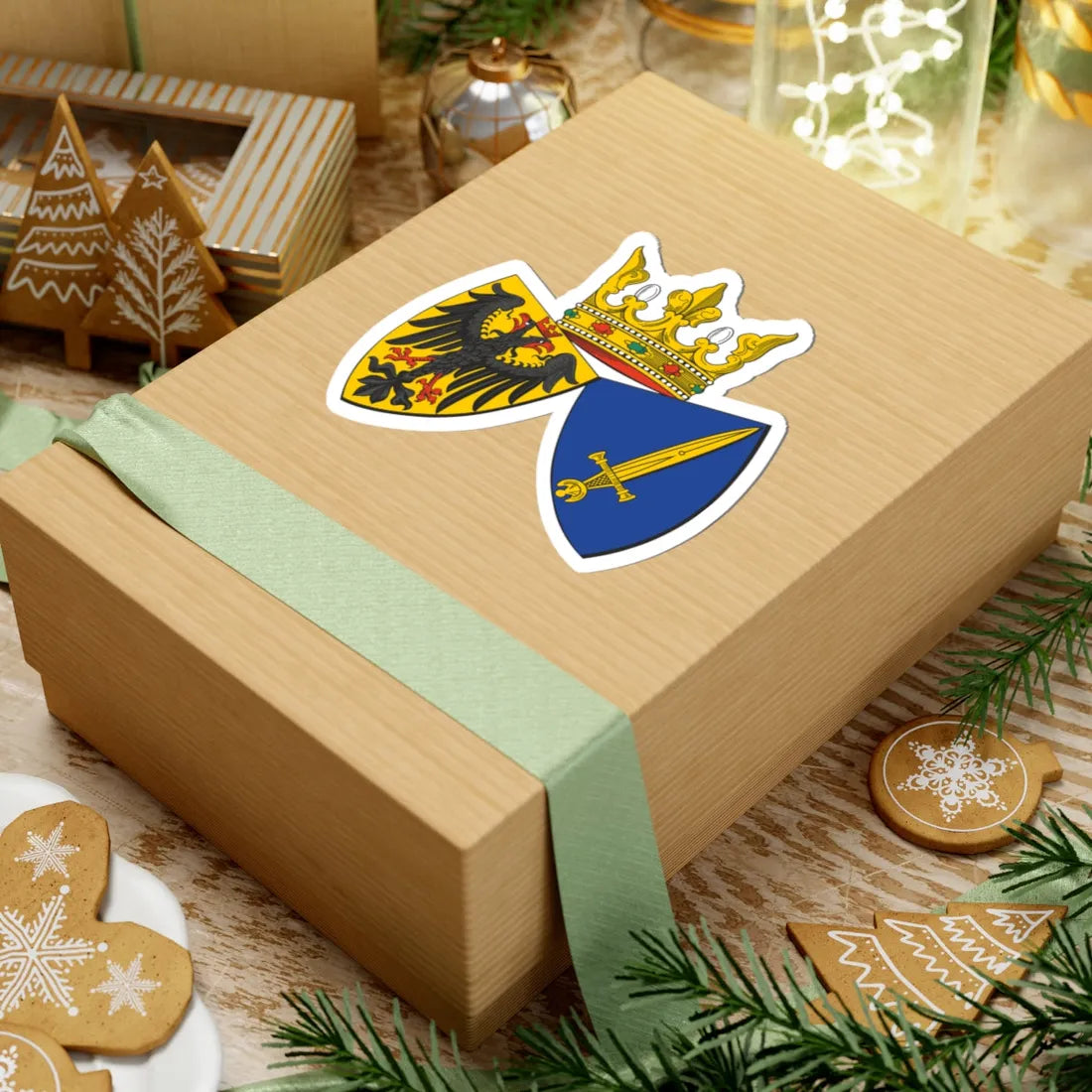 Wappen Essen (Germany) (Coat of Arms) STICKER Vinyl Kiss-Cut Decal - The Sticker Space