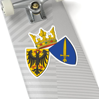 Wappen Essen (Germany) (Coat of Arms) STICKER Vinyl Kiss-Cut Decal - The Sticker Space
