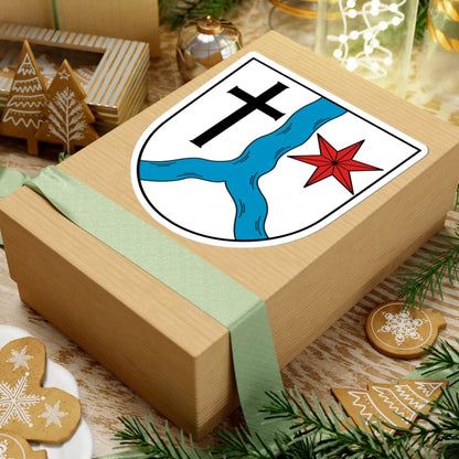 Wappen Fischern (Germany) (Coat of Arms) STICKER Vinyl Kiss-Cut Decal - The Sticker Space