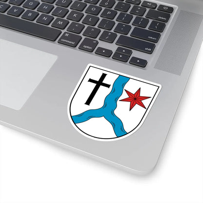 Wappen Fischern (Germany) (Coat of Arms) STICKER Vinyl Kiss-Cut Decal - The Sticker Space