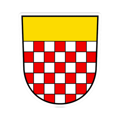 Wappen Flawil (Switzerland) (Coat of Arms) STICKER Vinyl Kiss-Cut Decal 2 Inch White - The Sticker Space