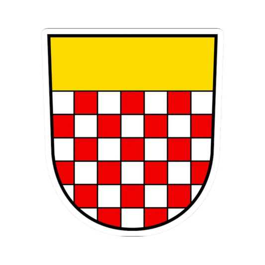 Wappen Flawil (Switzerland) (Coat of Arms) STICKER Vinyl Kiss-Cut Decal 2 Inch White - The Sticker Space