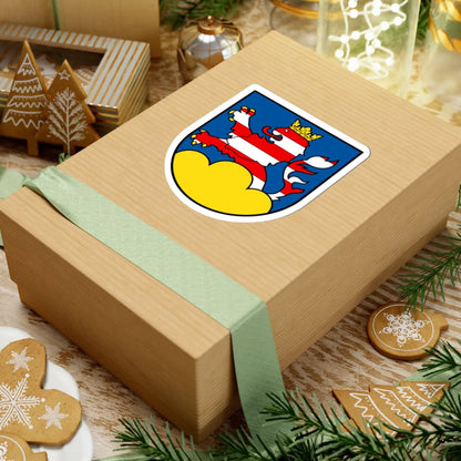 Wappen Frankenberg (Germany) (Coat of Arms) STICKER Vinyl Kiss-Cut Decal - The Sticker Space