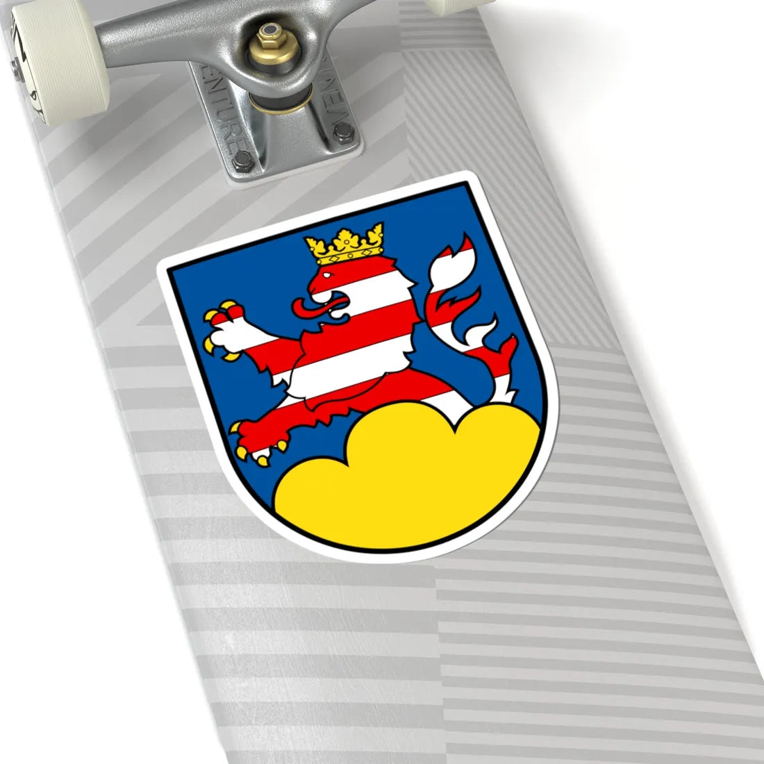 Wappen Frankenberg (Germany) (Coat of Arms) STICKER Vinyl Kiss-Cut Decal - The Sticker Space