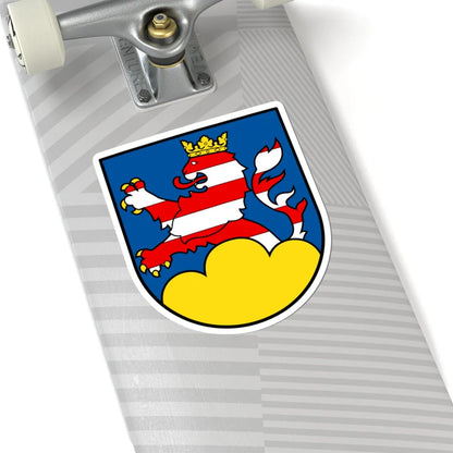 Wappen Frankenberg (Germany) (Coat of Arms) STICKER Vinyl Kiss-Cut Decal - The Sticker Space
