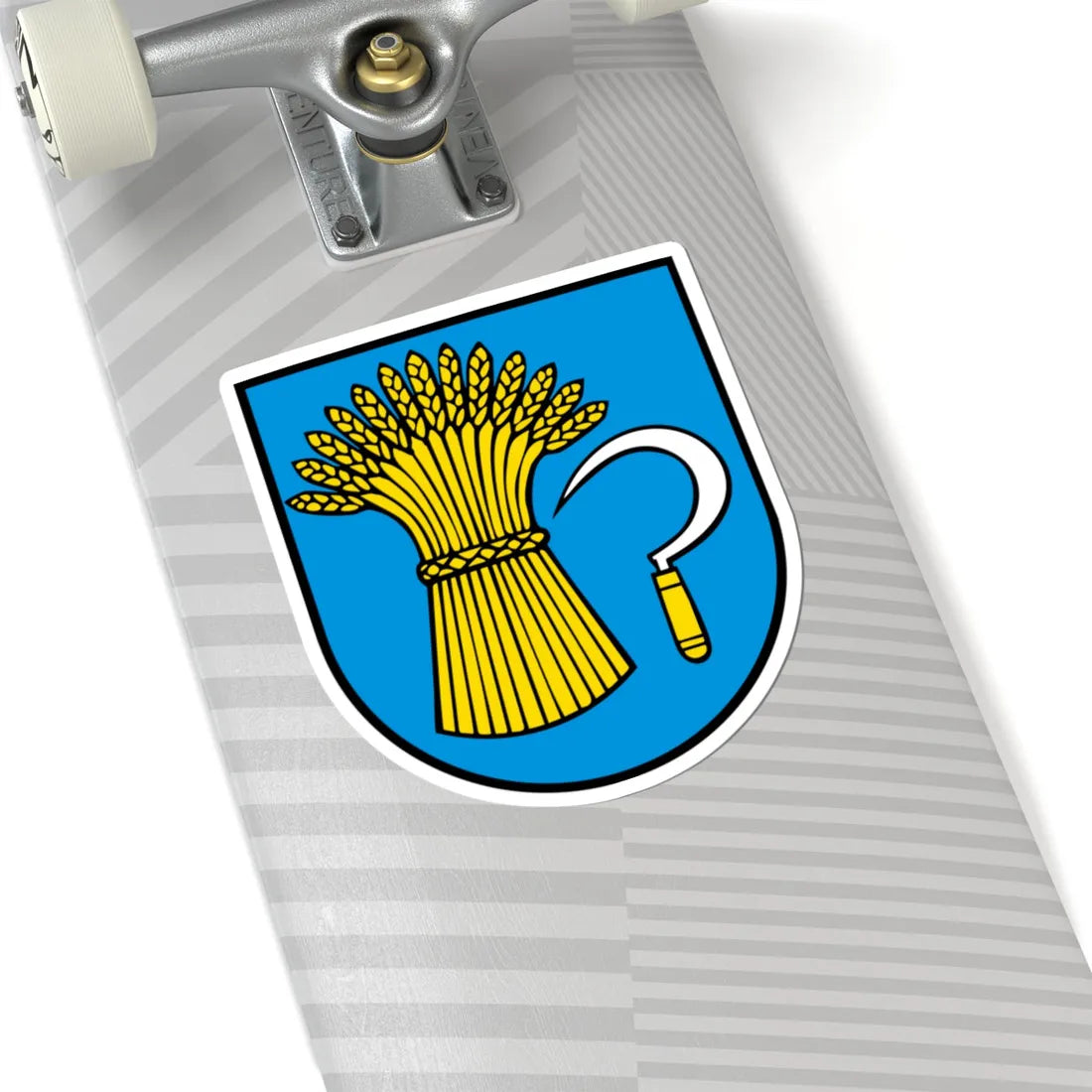 Wappen Freienwil (Switzerland) (Coat of Arms) STICKER Vinyl Kiss-Cut Decal - The Sticker Space