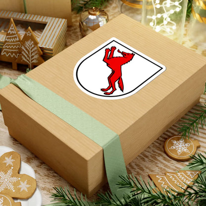 Wappen Frick AG (Switzerland) (Coat of Arms) STICKER Vinyl Kiss-Cut Decal - The Sticker Space