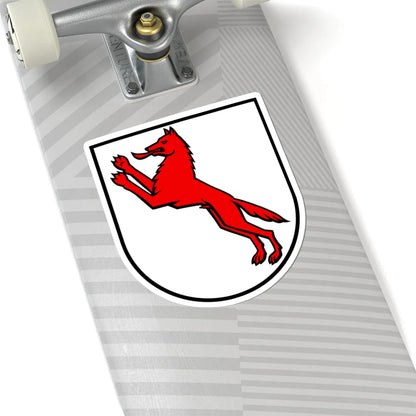 Wappen Frick AG (Switzerland) (Coat of Arms) STICKER Vinyl Kiss-Cut Decal - The Sticker Space