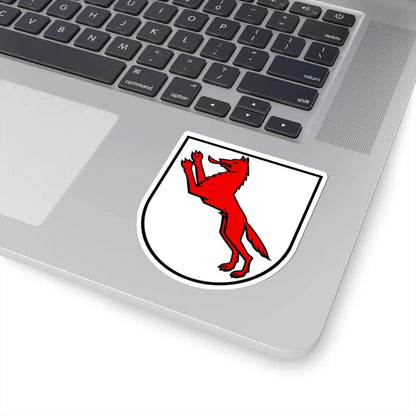 Wappen Frick AG (Switzerland) (Coat of Arms) STICKER Vinyl Kiss-Cut Decal - The Sticker Space