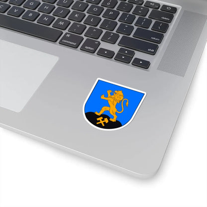 Wappen Friedrichsgruen (Germany) (Coat of Arms) STICKER Vinyl Kiss-Cut Decal - The Sticker Space