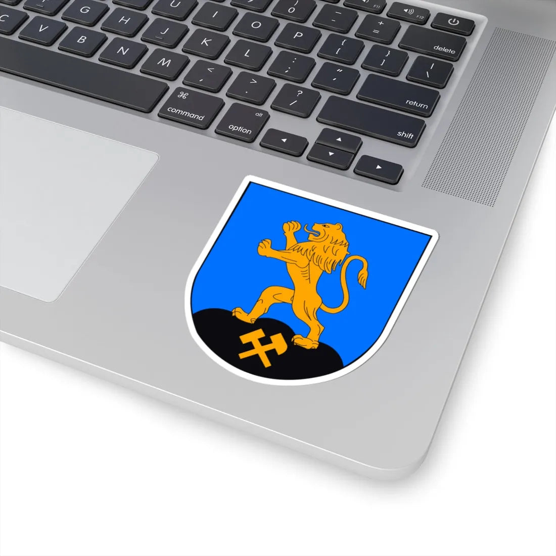 Wappen Friedrichsgruen (Germany) (Coat of Arms) STICKER Vinyl Kiss-Cut Decal - The Sticker Space