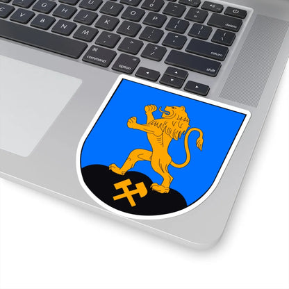Wappen Friedrichsgruen (Germany) (Coat of Arms) STICKER Vinyl Kiss-Cut Decal - The Sticker Space