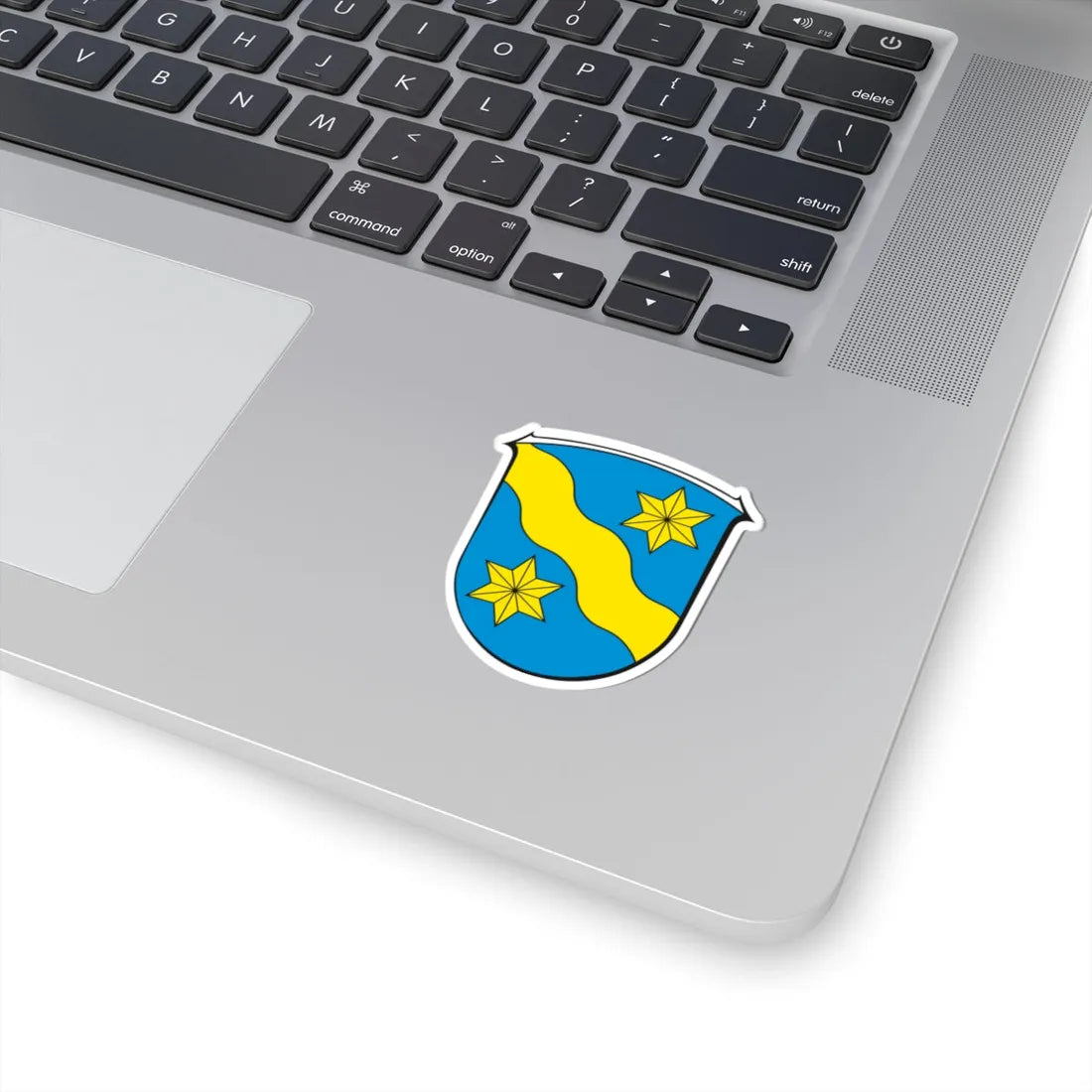 Wappen Fränkisch-Crumbach (Germany) (Coat of Arms) STICKER Vinyl Kiss-Cut Decal - The Sticker Space