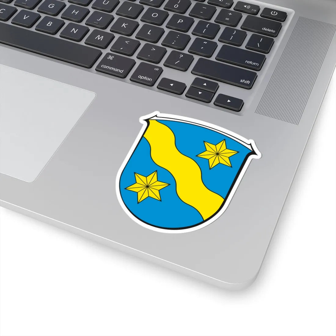 Wappen Fränkisch-Crumbach (Germany) (Coat of Arms) STICKER Vinyl Kiss-Cut Decal - The Sticker Space