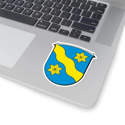 Wappen Fränkisch-Crumbach (Germany) (Coat of Arms) STICKER Vinyl Kiss-Cut Decal - The Sticker Space