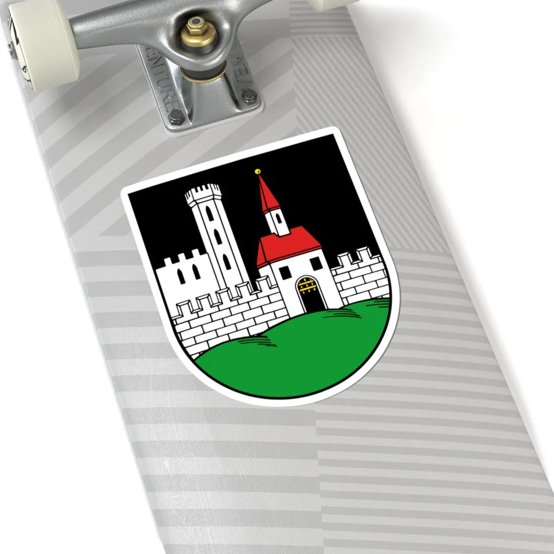 Wappen Frohburg (Germany) (Coat of Arms) STICKER Vinyl Kiss-Cut Decal - The Sticker Space