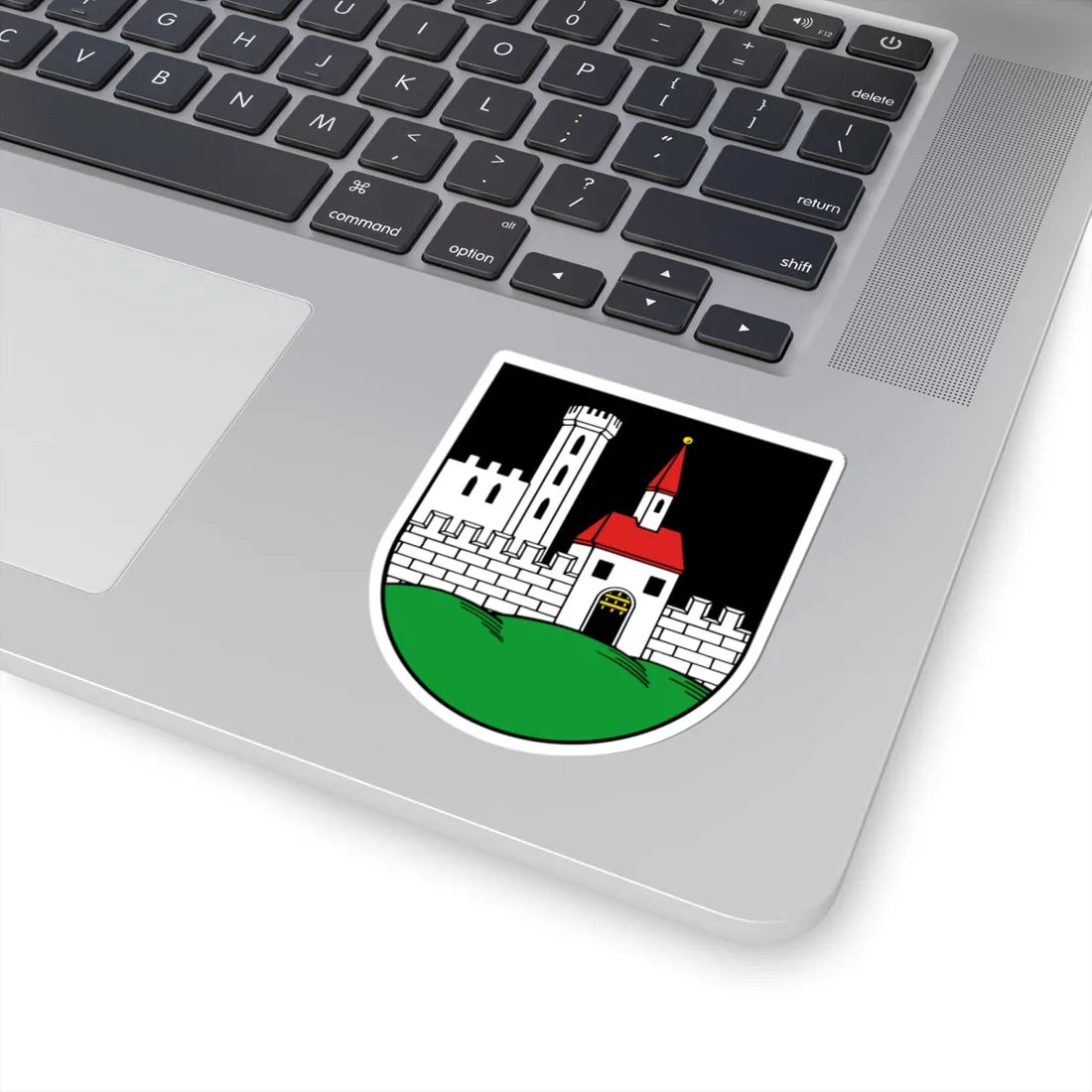 Wappen Frohburg (Germany) (Coat of Arms) STICKER Vinyl Kiss-Cut Decal - The Sticker Space