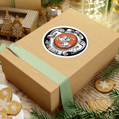 Wappen-Fürstenzug29 (Belarus) (Coat of Arms) STICKER Vinyl Kiss-Cut Decal - The Sticker Space