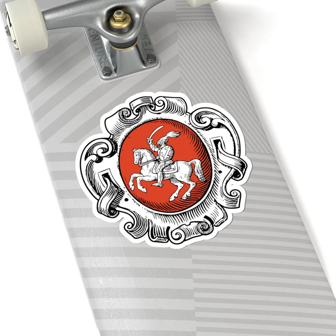 Wappen-Fürstenzug29 crop (Belarus) (Coat of Arms) STICKER Vinyl Kiss-Cut Decal - The Sticker Space