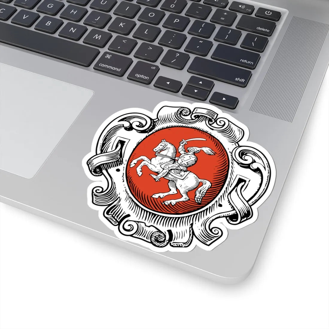Wappen-Fürstenzug29 crop (Belarus) (Coat of Arms) STICKER Vinyl Kiss-Cut Decal - The Sticker Space