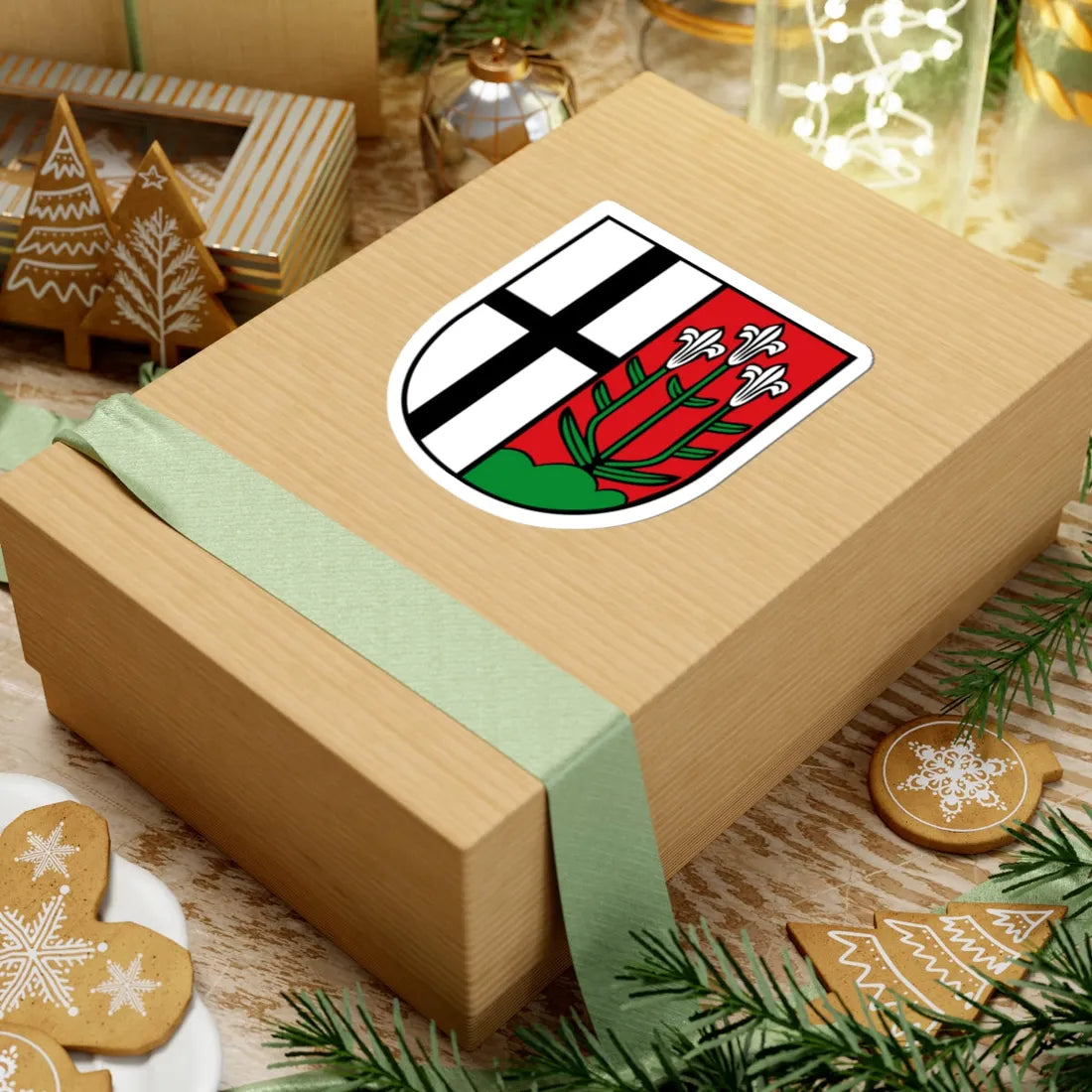 Wappen Fulda ohne Krone (Germany) (Coat of Arms) STICKER Vinyl Kiss-Cut Decal - The Sticker Space