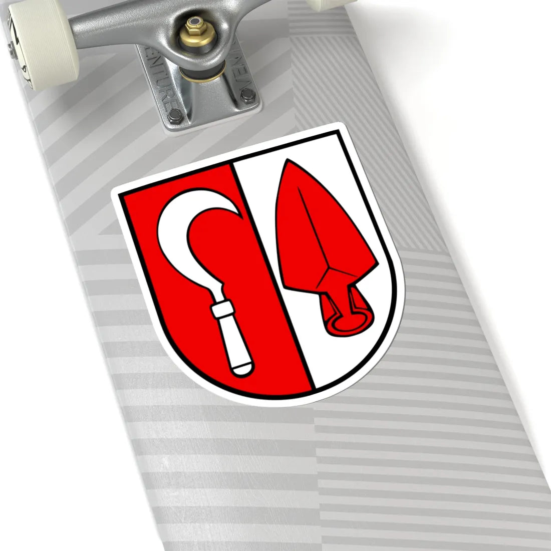 Wappen Gebenstorf AG (Switzerland) (Coat of Arms) STICKER Vinyl Kiss-Cut Decal - The Sticker Space