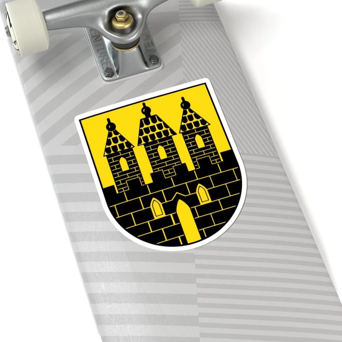 Wappen Geithain (Germany) (Coat of Arms) STICKER Vinyl Kiss-Cut Decal - The Sticker Space