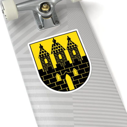 Wappen Geithain (Germany) (Coat of Arms) STICKER Vinyl Kiss-Cut Decal - The Sticker Space