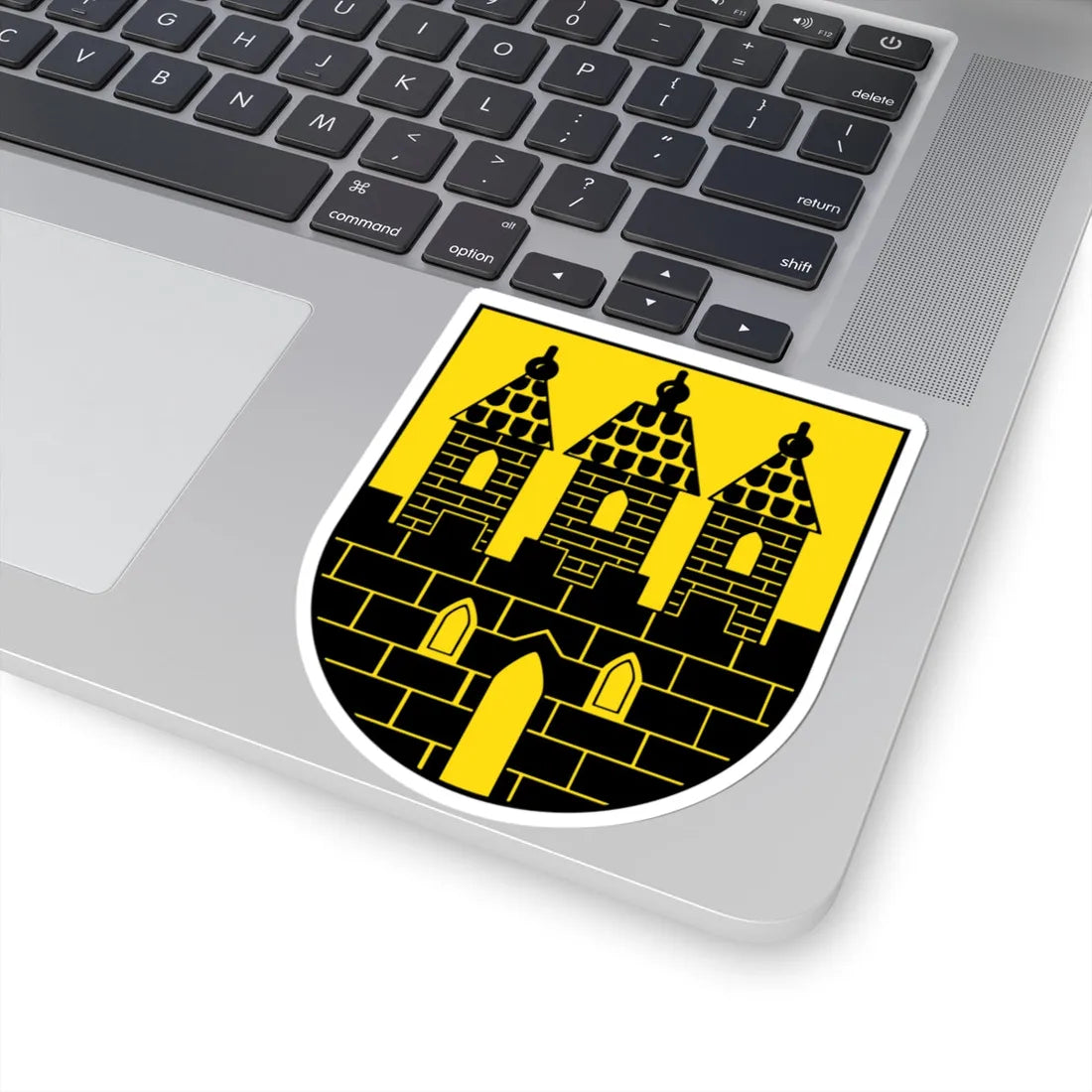 Wappen Geithain (Germany) (Coat of Arms) STICKER Vinyl Kiss-Cut Decal - The Sticker Space