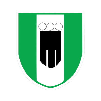 Wappen Gemeinde Buchs SG (Switzerland) (Coat of Arms) STICKER Vinyl Kiss-Cut Decal 3 Inch White - The Sticker Space