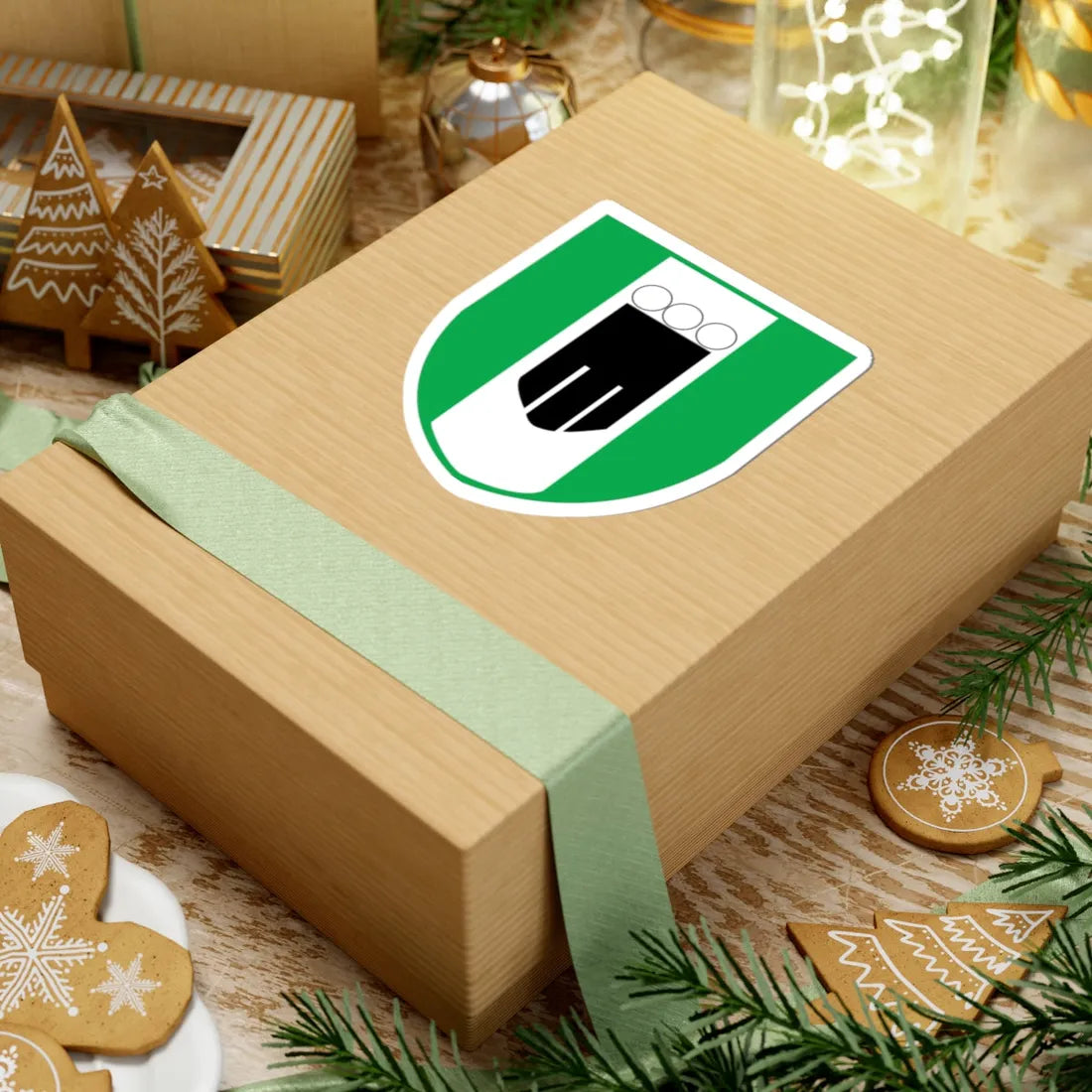 Wappen Gemeinde Buchs SG (Switzerland) (Coat of Arms) STICKER Vinyl Kiss-Cut Decal - The Sticker Space