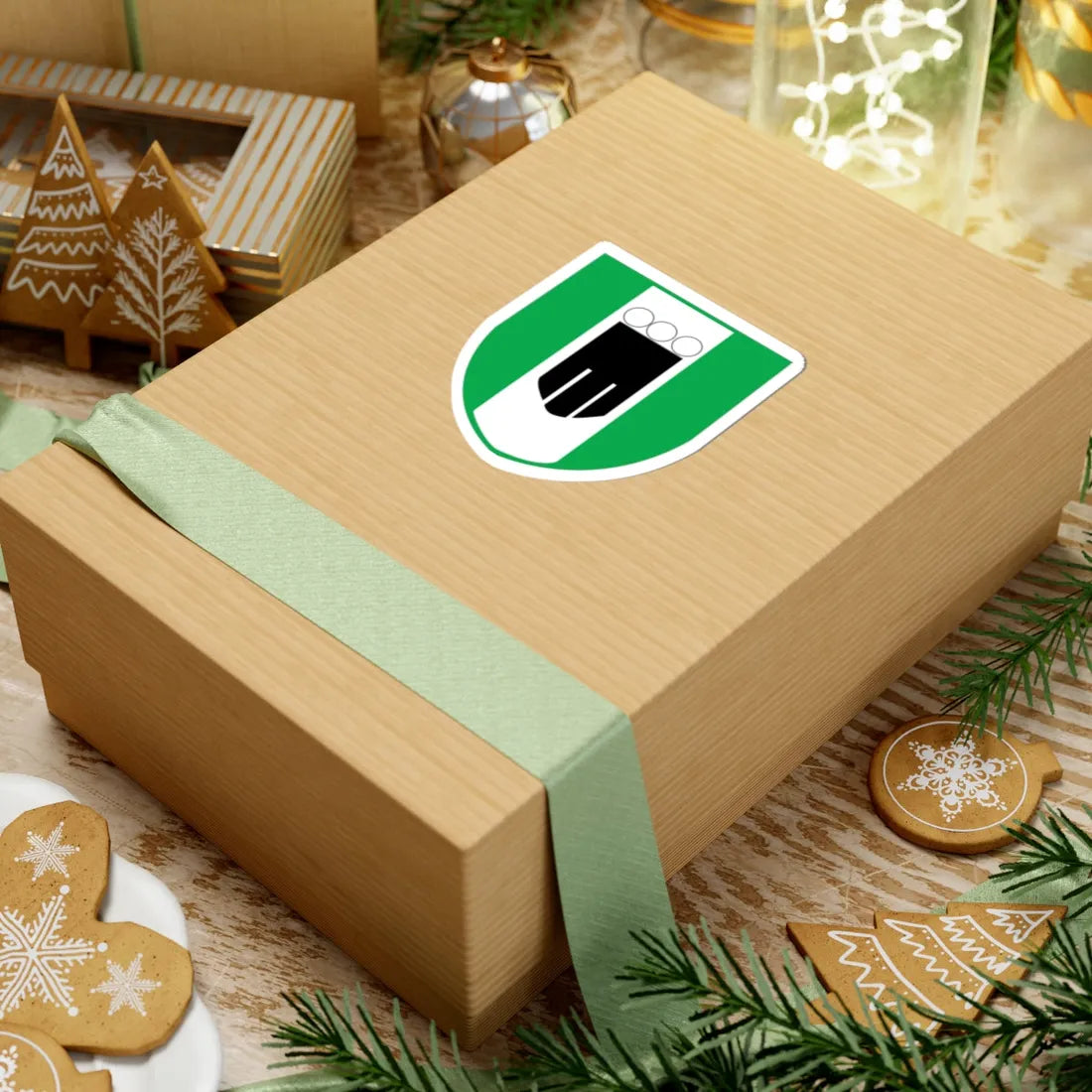 Wappen Gemeinde Buchs SG (Switzerland) (Coat of Arms) STICKER Vinyl Kiss-Cut Decal - The Sticker Space