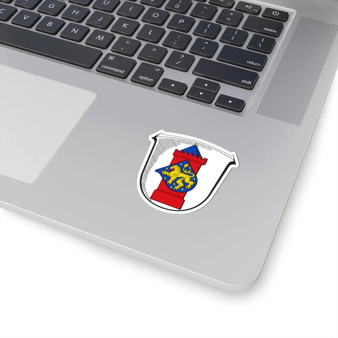 Wappen Gemeinde Hünfelden (Germany) (Coat of Arms) STICKER Vinyl Kiss-Cut Decal - The Sticker Space
